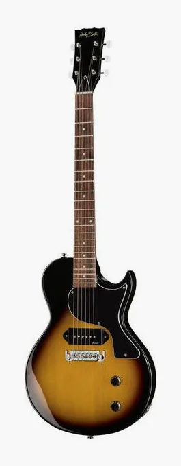 Harley Benton SC-Junior Vintage Sunburst visto di fronte