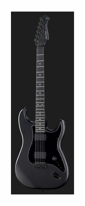 Harley Benton ST-20HH Active SBK, corpo e verniciatura in primo piano