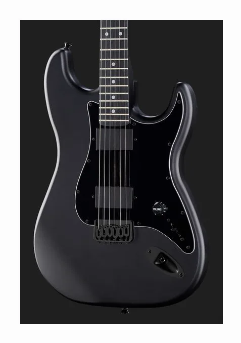 Harley Benton ST-20HH Active SBK, corpo e verniciatura in primo piano