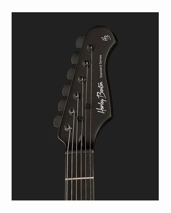 Harley Benton ST-20HSS SBK Standard Series, corpo e verniciatura in primo piano