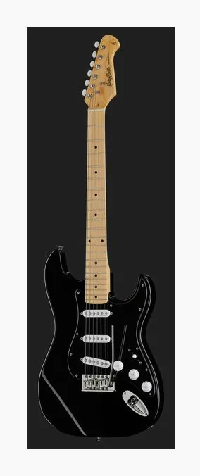 Harley Benton ST-57DG Black Tribute, ponte e meccaniche di intonazione