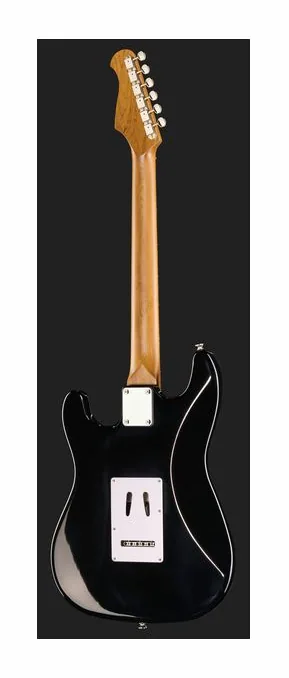 Harley Benton ST-62BK Hot Rod, curve del body viste dall'alto