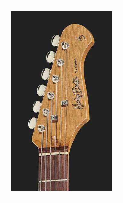 Harley Benton ST-62CC Lake Placid Blue, pickup e manopole dei controlli