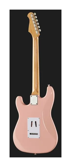 Harley Benton ST-62CC MN Shell Pink, vista posteriore del corpo