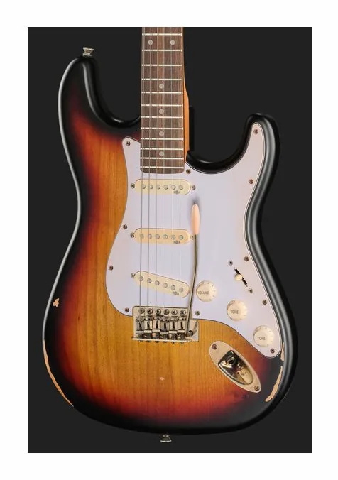 Harley Benton ST-62LA SB, selettore pickup e jack di uscita