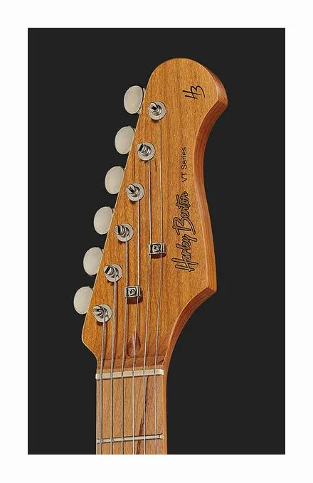 Harley Benton ST-62MN VW Vintage Series, curve del body viste dall'alto