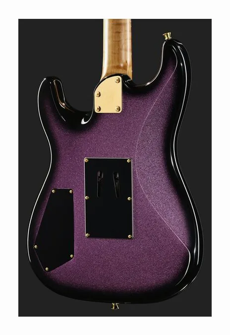 Harley Benton ST-80FR HH ASB, profilo laterale del corpo