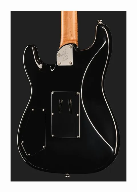 Harley Benton ST-80FR MN Black, pickup e manopole dei controlli