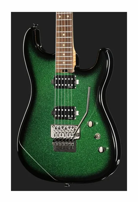 Harley Benton ST-80FR HH ESB, paletta con meccaniche e logo
