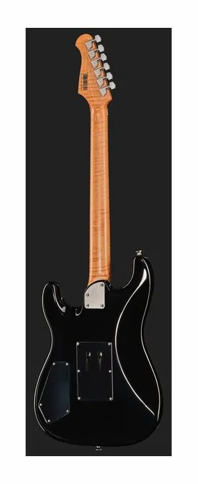 Harley Benton ST-80FR MN HH Black, vista posteriore del corpo