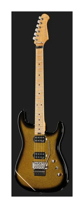 Harley Benton ST-80FR MN HH GSB, pickup e manopole dei controlli