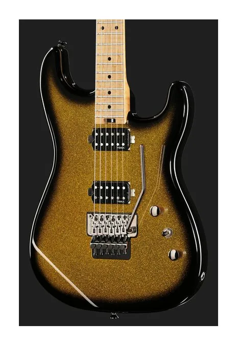 Harley Benton ST-80FR MN HH GSB, ponte e meccaniche di intonazione