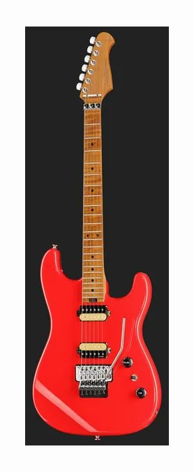 Harley Benton ST-80FR MN HH Radiant Red, pickup e manopole dei controlli
