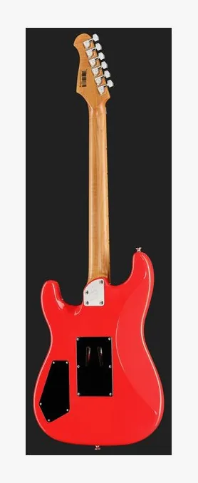 Harley Benton ST-80FR MN HH Radiant Red, profilo laterale del corpo