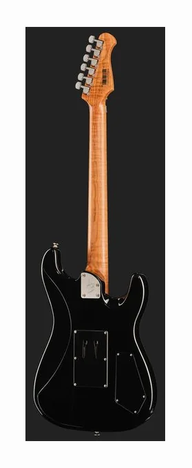 Harley Benton ST-80FR MN LH HH Black, pickup e manopole dei controlli
