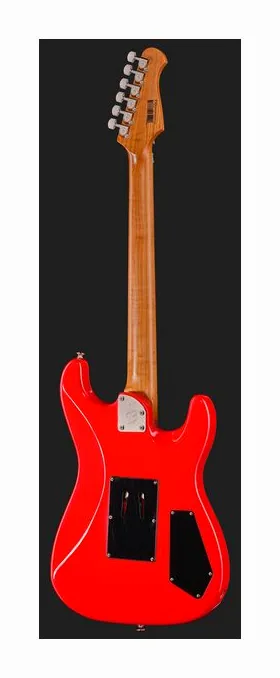 Harley Benton ST-80FR MN LH Radiant Red, pickup e manopole dei controlli