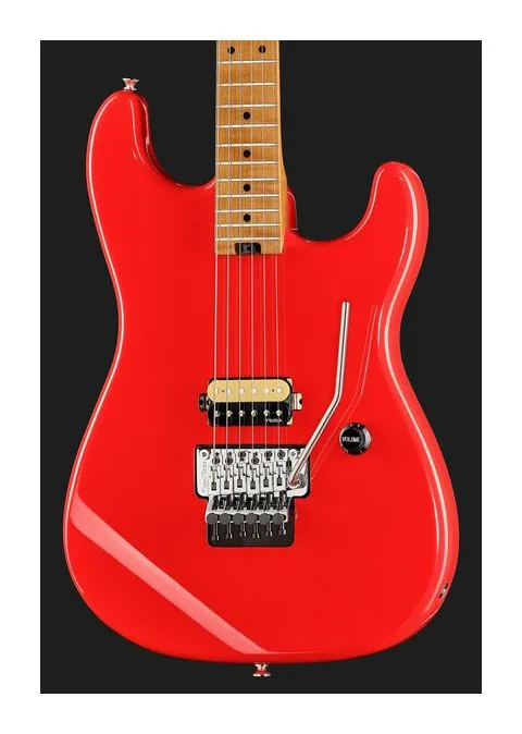 Harley Benton ST-80FR MN Radiant Red, pickup e manopole dei controlli