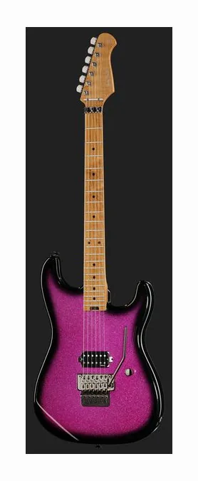 Harley Benton ST-80FR MN PSB, curve del body viste dall'alto