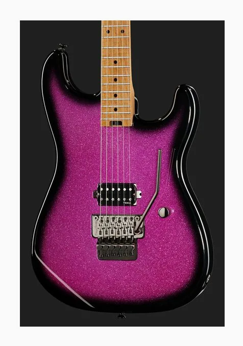 Harley Benton ST-80FR MN PSB, corpo e verniciatura in primo piano
