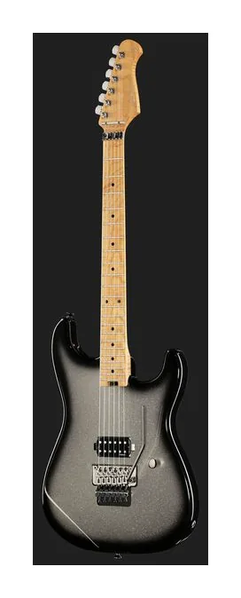Harley Benton ST-80FR MN SSB, corpo e verniciatura in primo piano