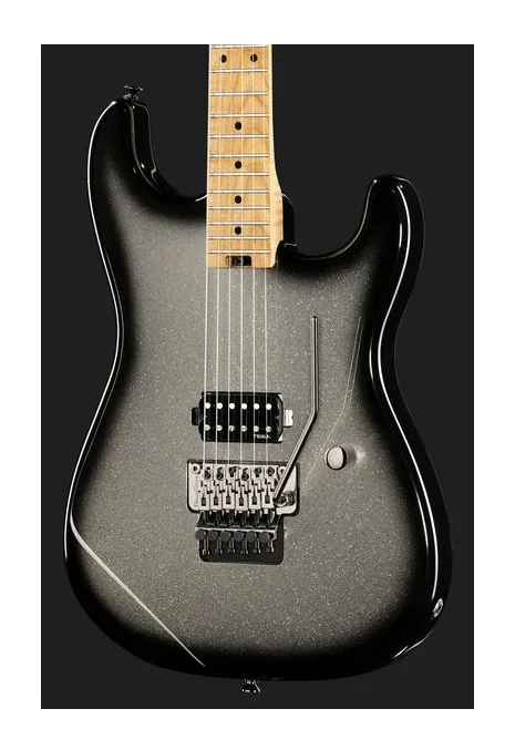 Harley Benton ST-80FR MN SSB, vista posteriore del corpo