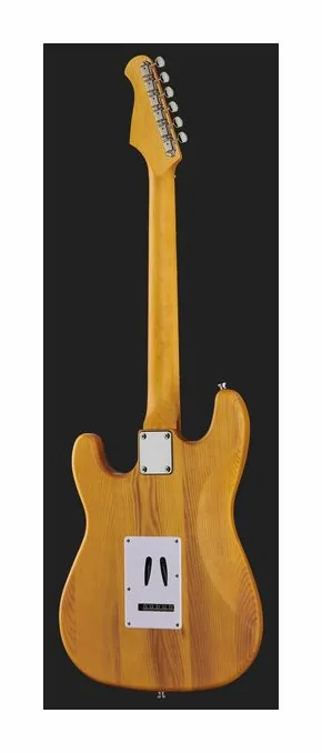 Harley Benton ST-90SA Swamp Ash DLX Series, pickup e manopole dei controlli