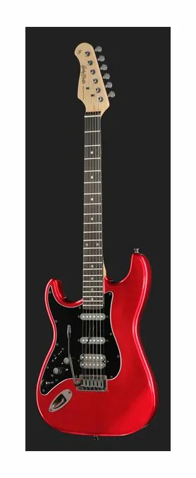 Harley Benton ST-JAMster LH SCA, curve del body viste dall'alto