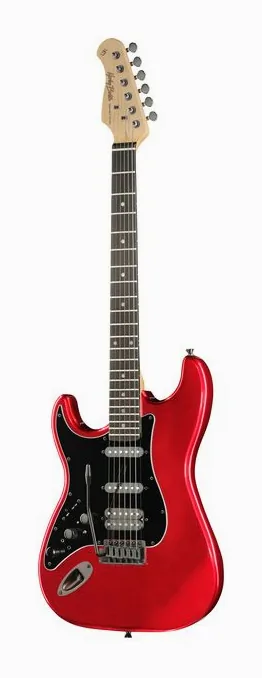 Harley Benton ST-JAMster LH SCA visto di fronte