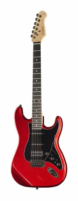 Harley Benton ST-JAMster SCA in primo piano frontale