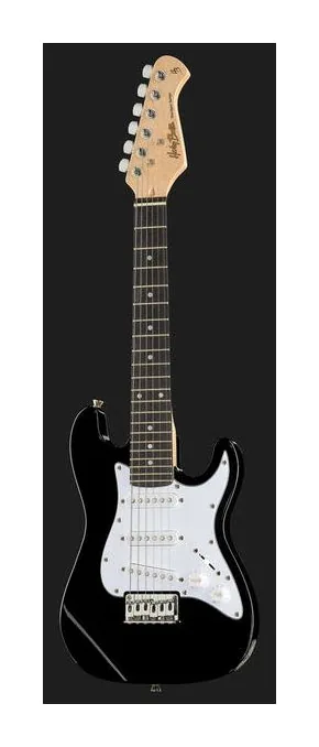Harley Benton ST-Junior BK Standard Series, manico e tastiera visti di lato