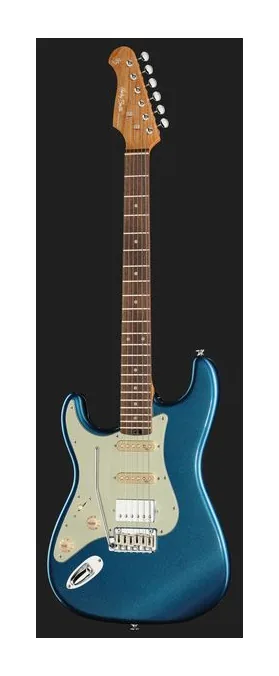 Harley Benton ST-Modern HSS LH LPB, curve del body viste dall'alto