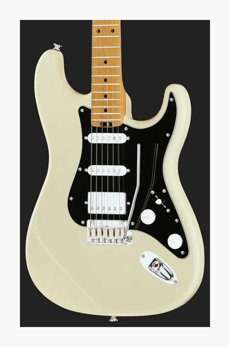 Harley Benton ST-Modern MN HSS OW, selettore pickup e jack di uscita