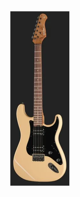Harley Benton ST-Modern Plus HH DS, curve del body viste dall'alto