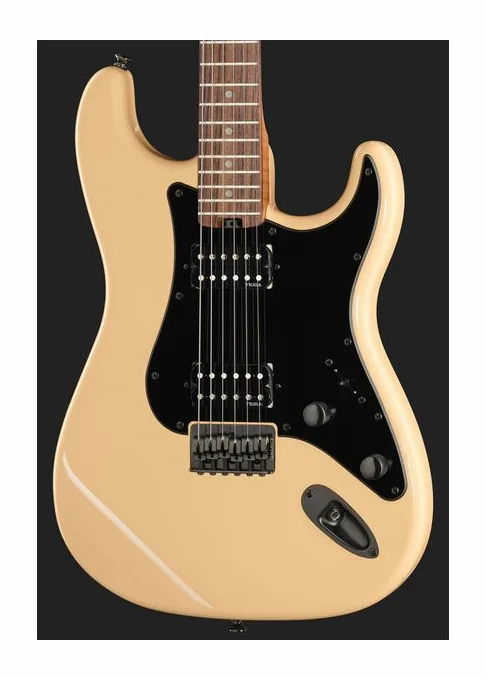 Harley Benton ST-Modern Plus HH DS, paletta con meccaniche e logo