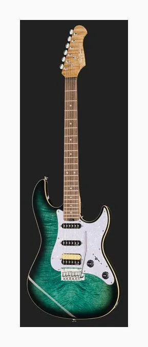 Harley Benton ST-Modern Plus HSS FBLB, ponte e meccaniche di intonazione