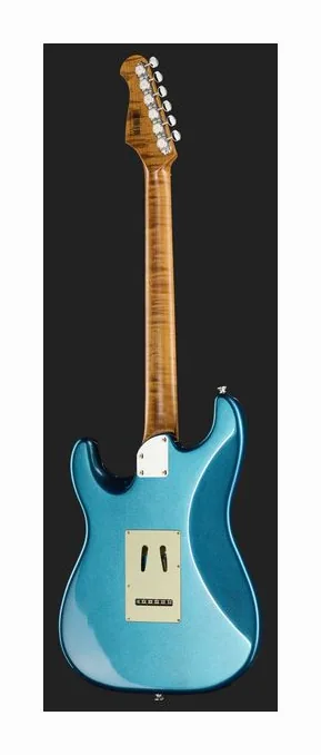 Harley Benton ST-Modern Plus HSS LPB, paletta con meccaniche e logo