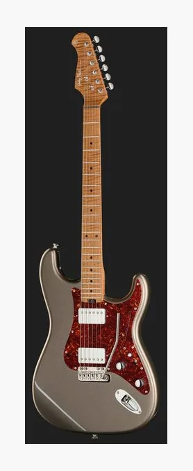 Harley Benton ST-Modern Plus HH VT MM, corpo e verniciatura in primo piano