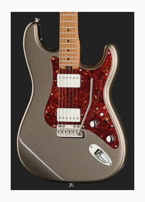 Harley Benton ST-Modern Plus HH VT MM, profilo laterale del corpo
