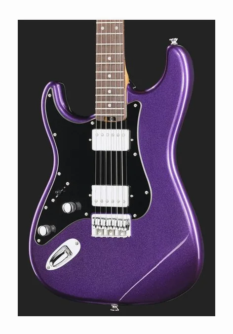 Harley Benton ST-Modern Plus HH LH PM, vista posteriore del corpo