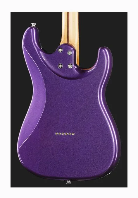 Harley Benton ST-Modern Plus HH LH PM, corpo e verniciatura in primo piano