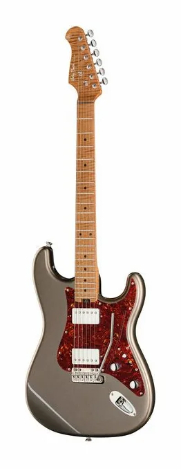 Harley Benton ST-Modern Plus HH VT MM in primo piano frontale