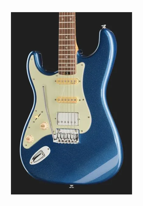 Harley Benton ST-Modern Plus HSS LH LPB, profilo laterale del corpo