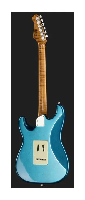 Harley Benton ST-Modern Plus HSS LPB w/Safe, manico e tastiera visti di lato