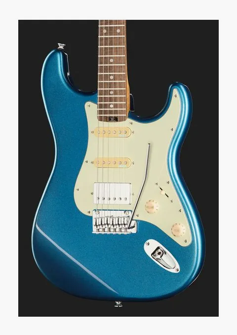 Harley Benton ST-Modern Plus HSS LPB w/Safe, pickup e manopole dei controlli