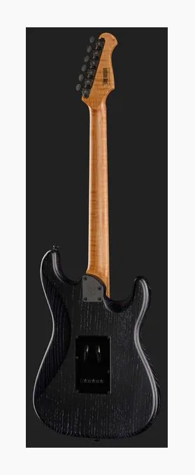 Harley Benton ST-Modern Plus MN HSS LH PUBL, corpo e verniciatura in primo piano