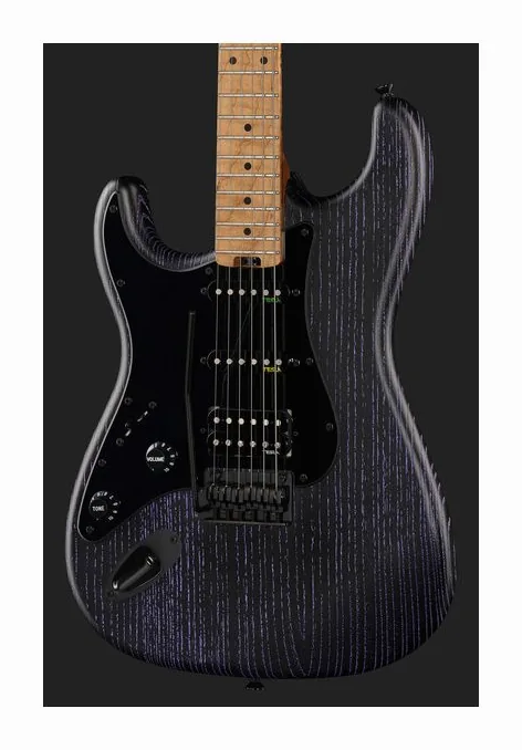 Harley Benton ST-Modern Plus MN HSS LH PUBL, capotasto e prime posizioni della tastiera
