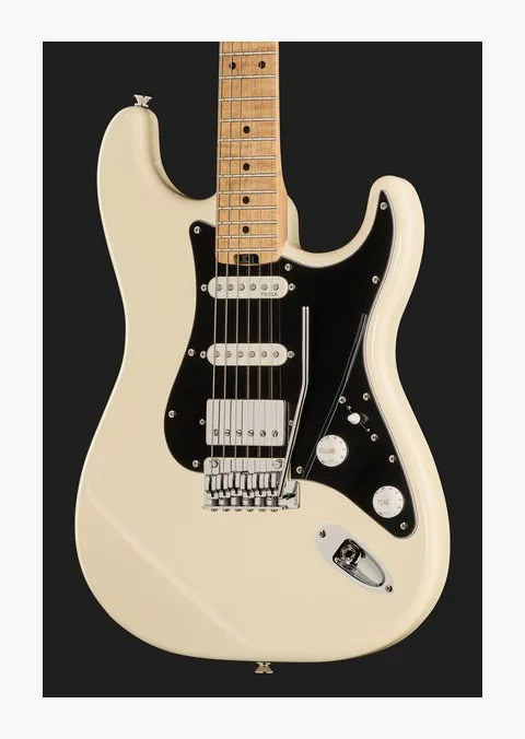 Harley Benton ST-Modern Plus MN HSS OW, pickup e manopole dei controlli