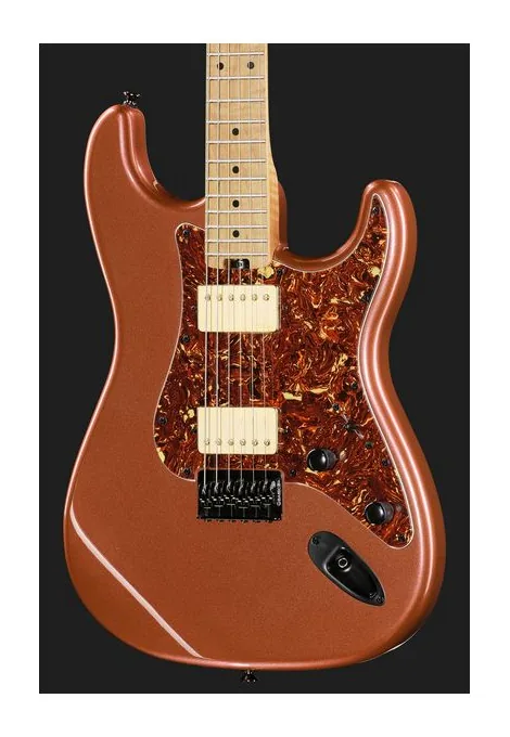 Harley Benton ST-Modern Plus HH RBM, curve del body viste dall'alto