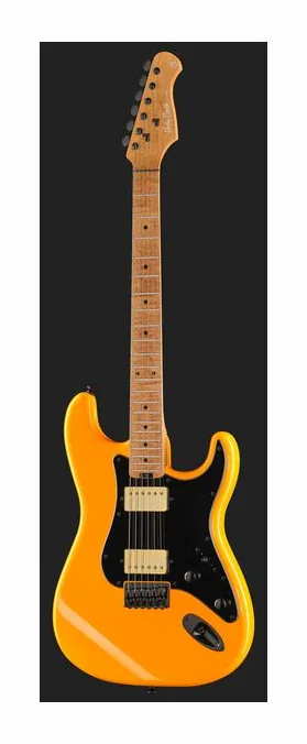 Harley Benton ST-Modern Plus HH TG, manico e tastiera visti di lato