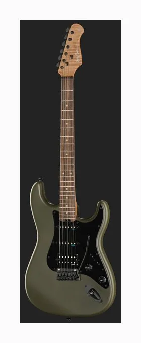 Harley Benton ST-Modern Plus HSS MOD, paletta con meccaniche e logo